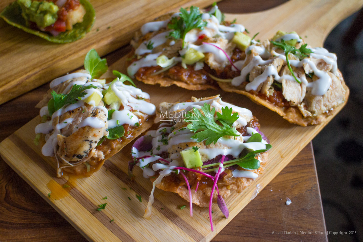 Chicken Tostados