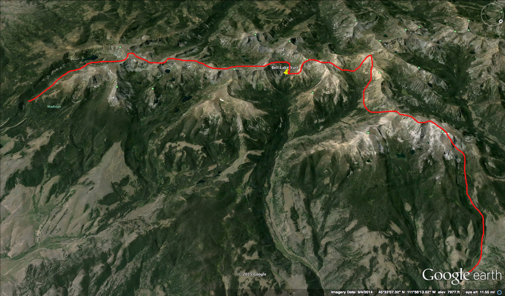 This route has it all: big mountains, big lines, big views, delicious food, and a cozy yurt. And it doesn't hurt that we end up at the Pony Bar!