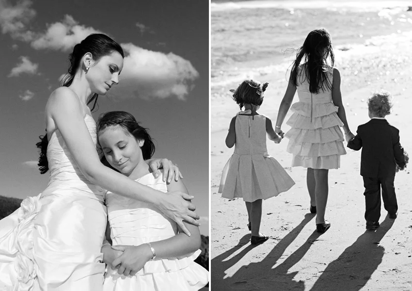 kids at wedding