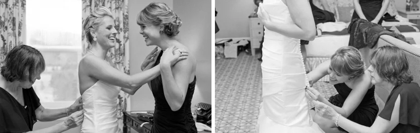 bride before wedding