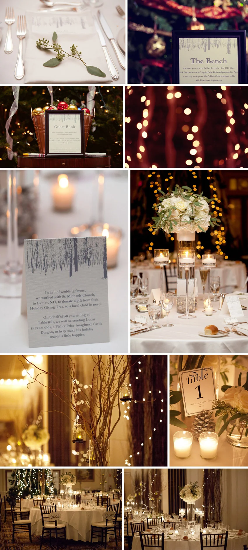 wedding details