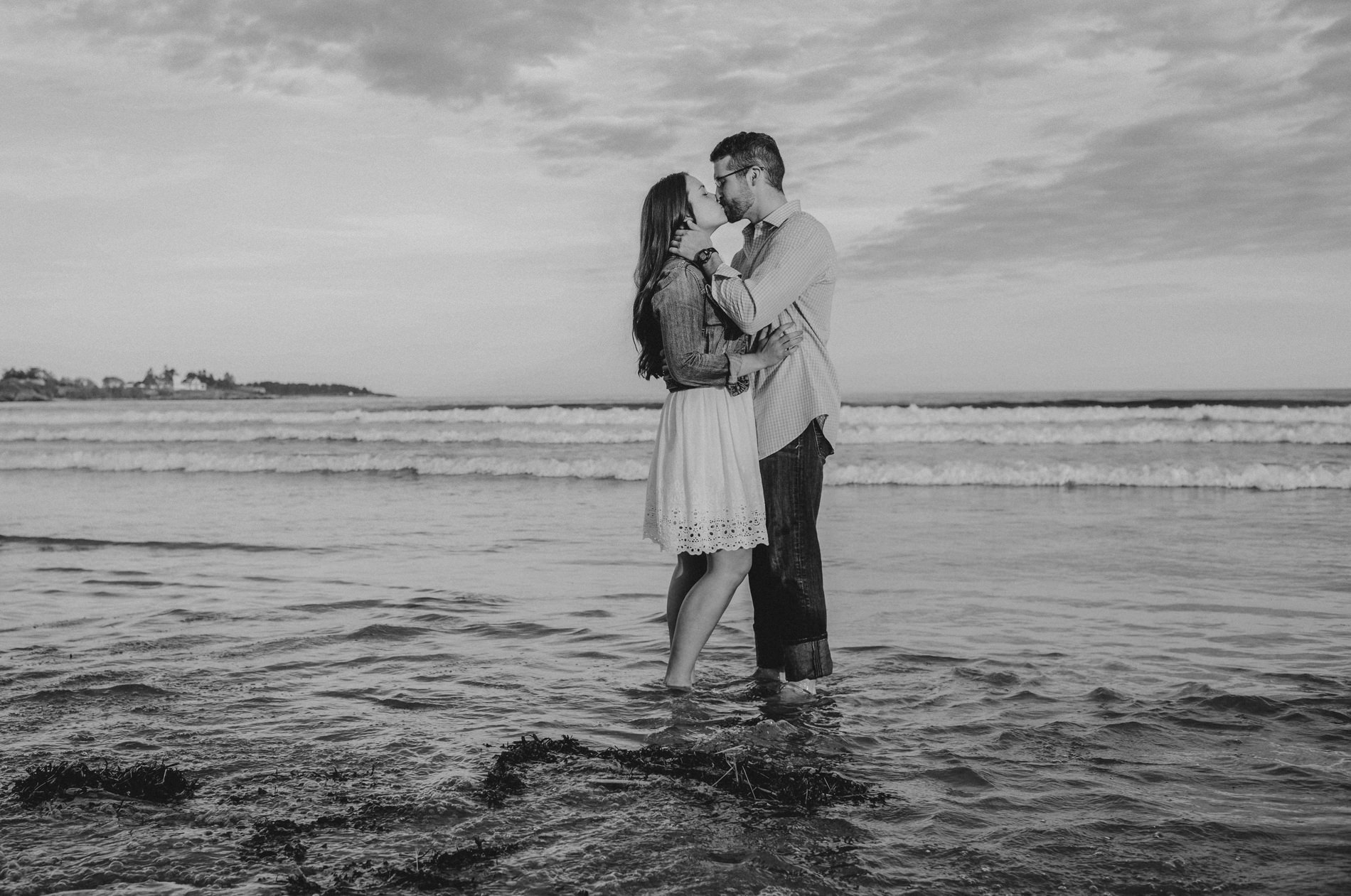 maine engagement photography