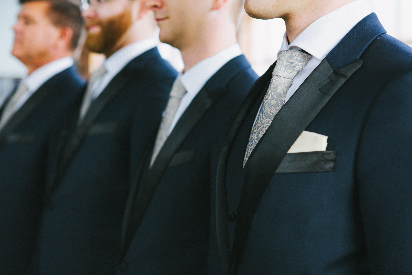  groomsmen at a wedding 