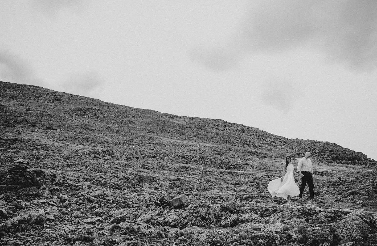 mountain engagement shoot