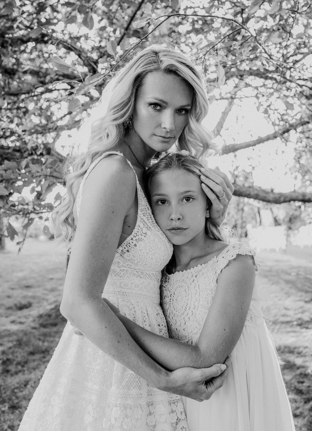 bride and step-daughter