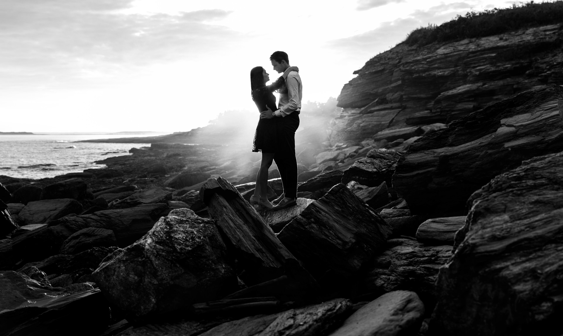 maine engagement photographers