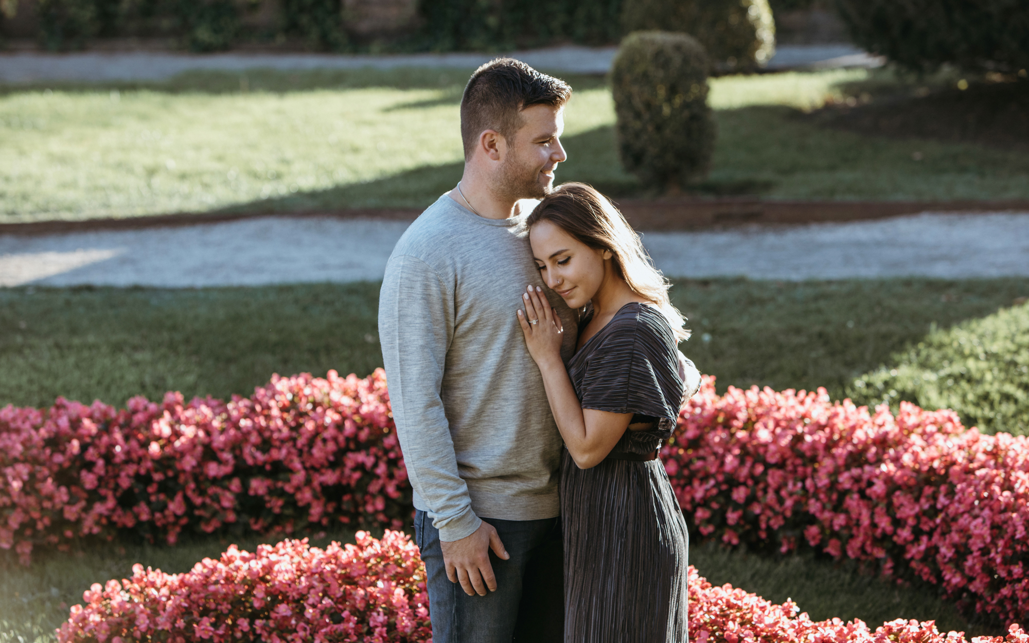  Newport mansion engagement photography 