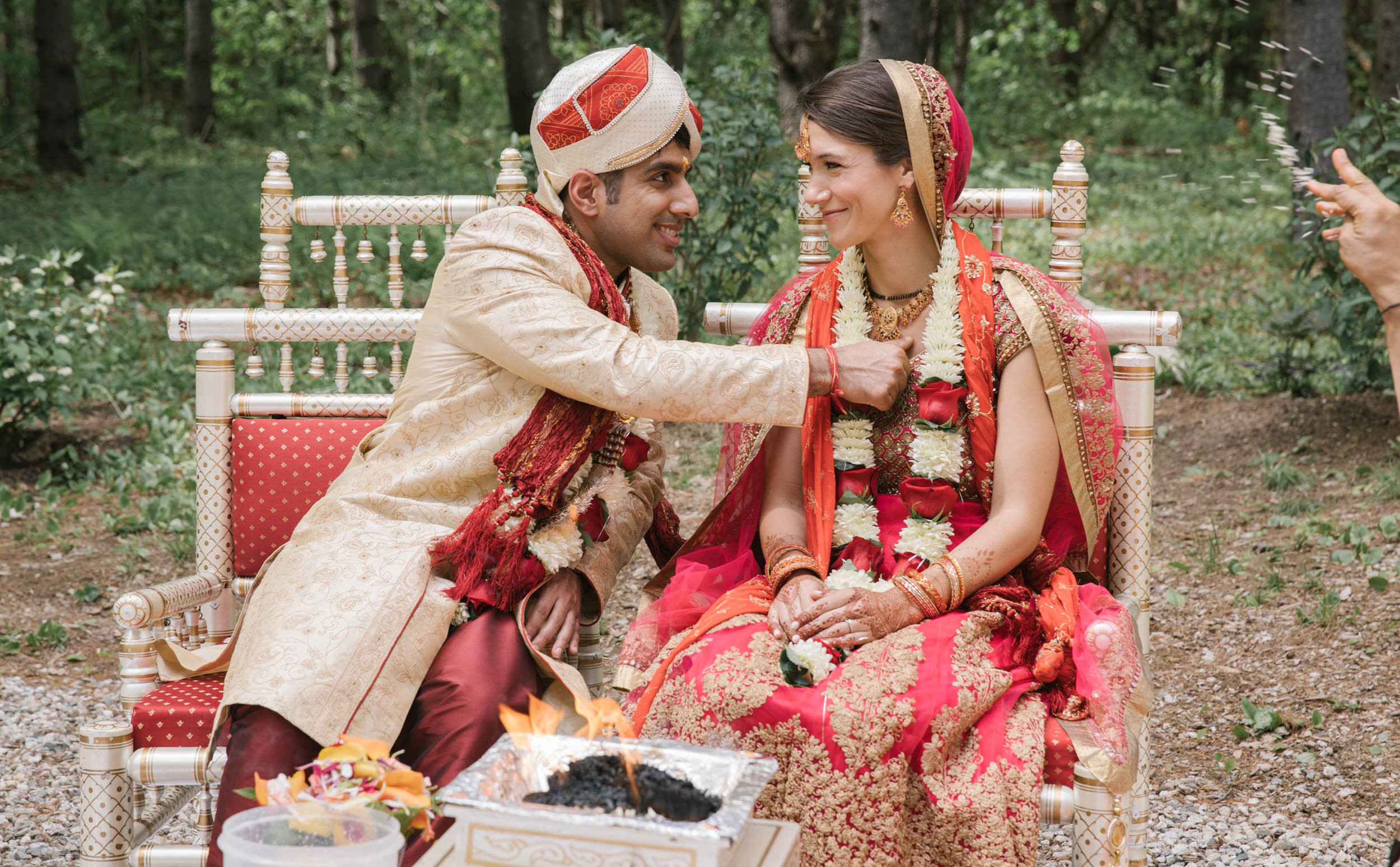  Indian wedding ceremony in Maine 