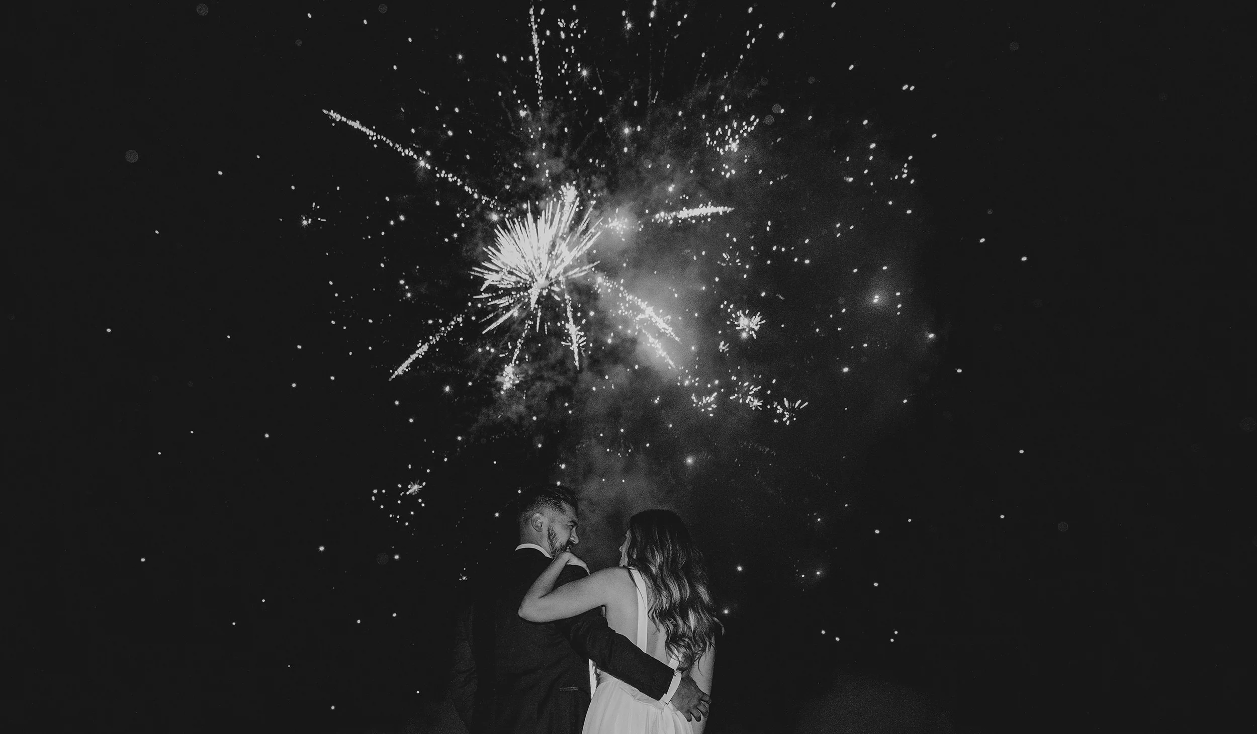 wedding fireworks