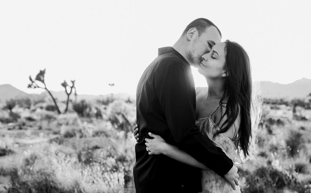 palm springs engagement photos