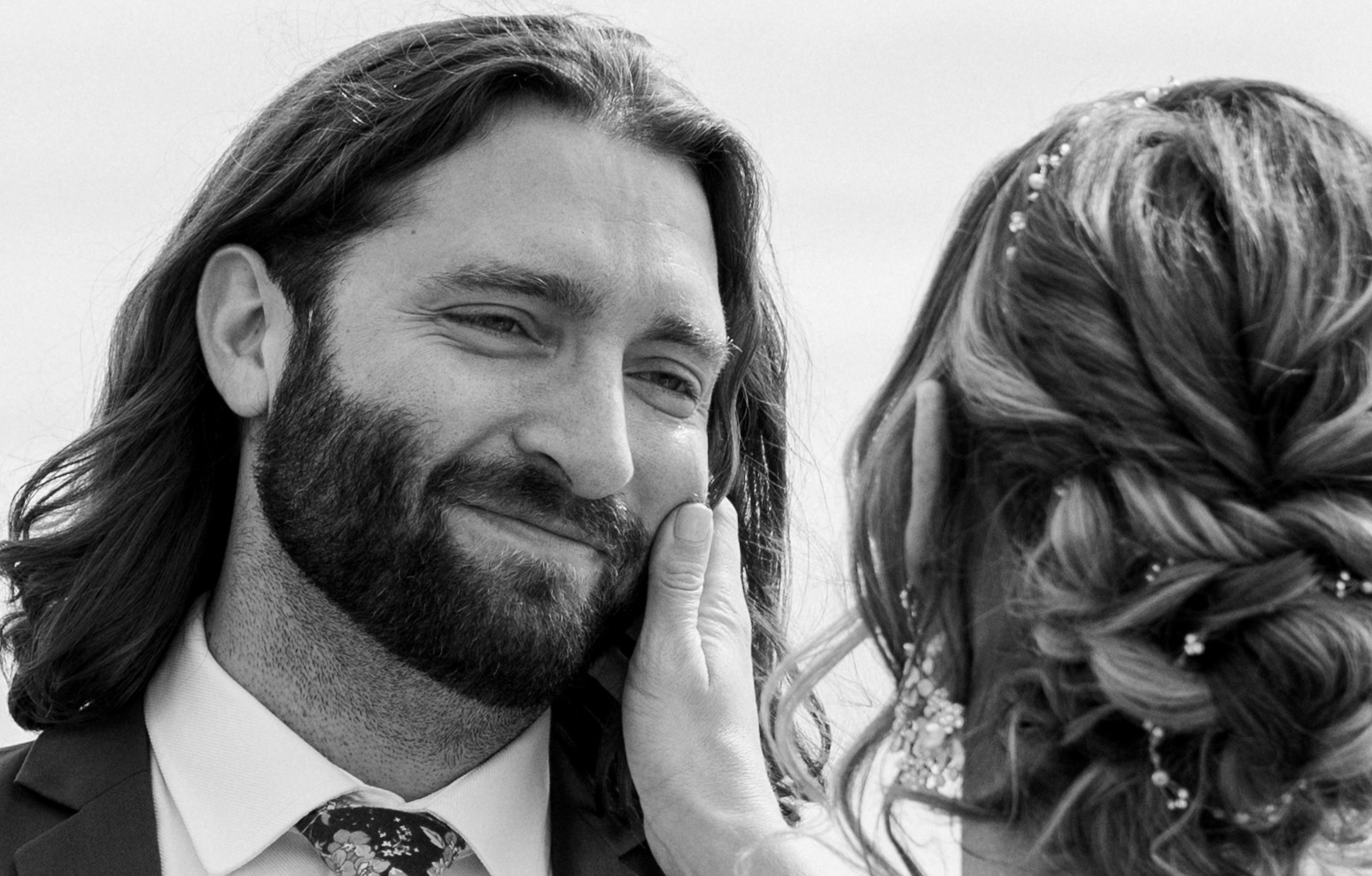 crying groom