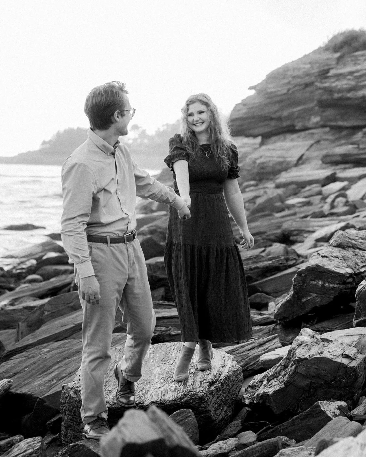 For several weeks Carter and I emailed back and forth to create the perfect proposal but when the week approached we faced big challenges with the weather (basically the whole summer was like this in Maine this year haha) and the forecast was constan