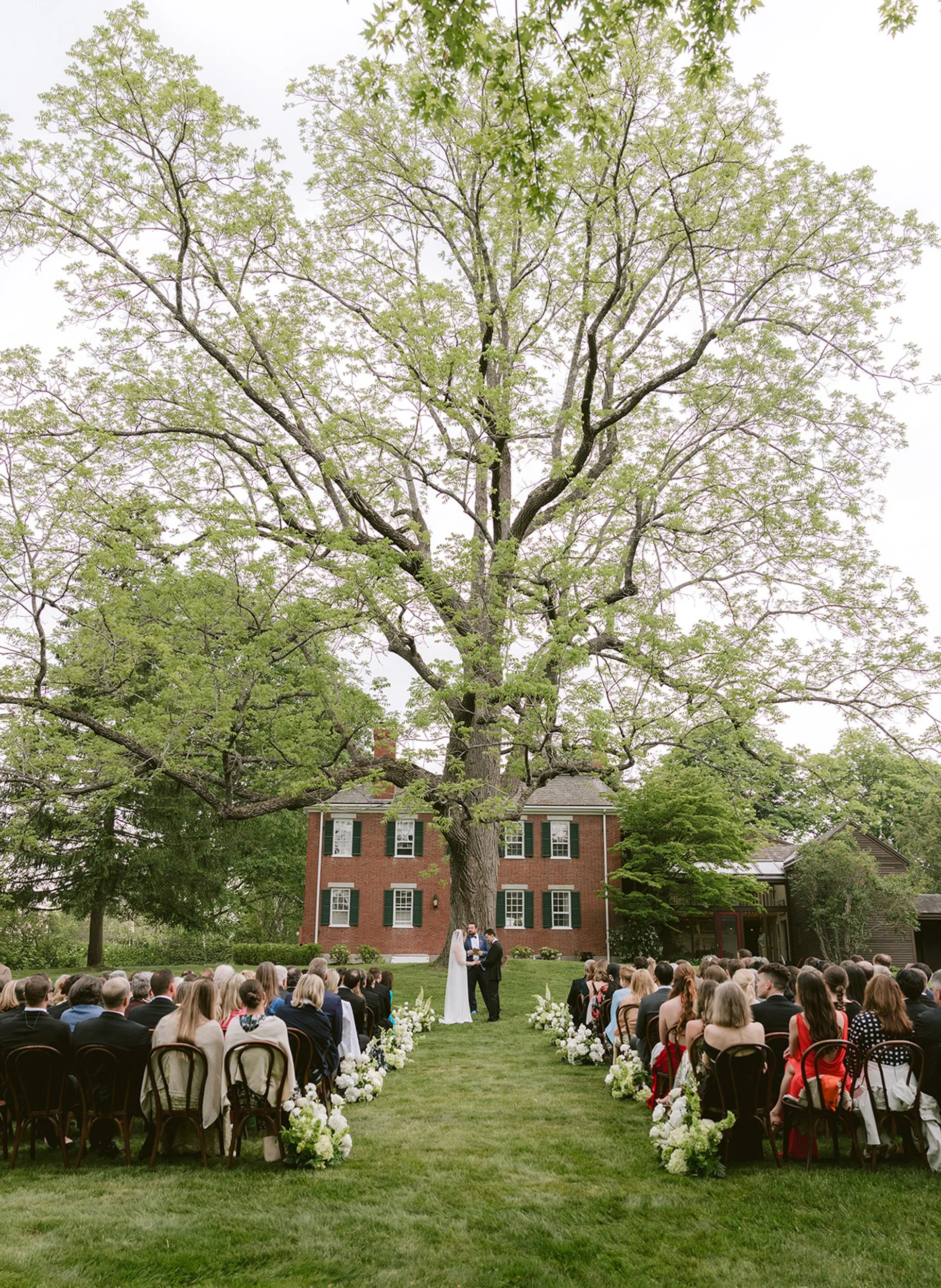 Cumberland Maine Private Estate Wedding