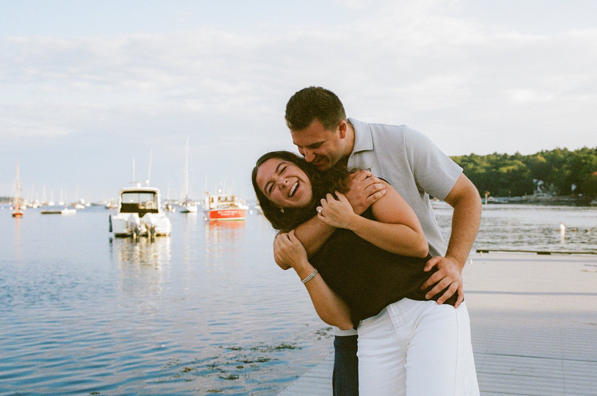 Rockland Maine Proposal Photographer | Film + Digital