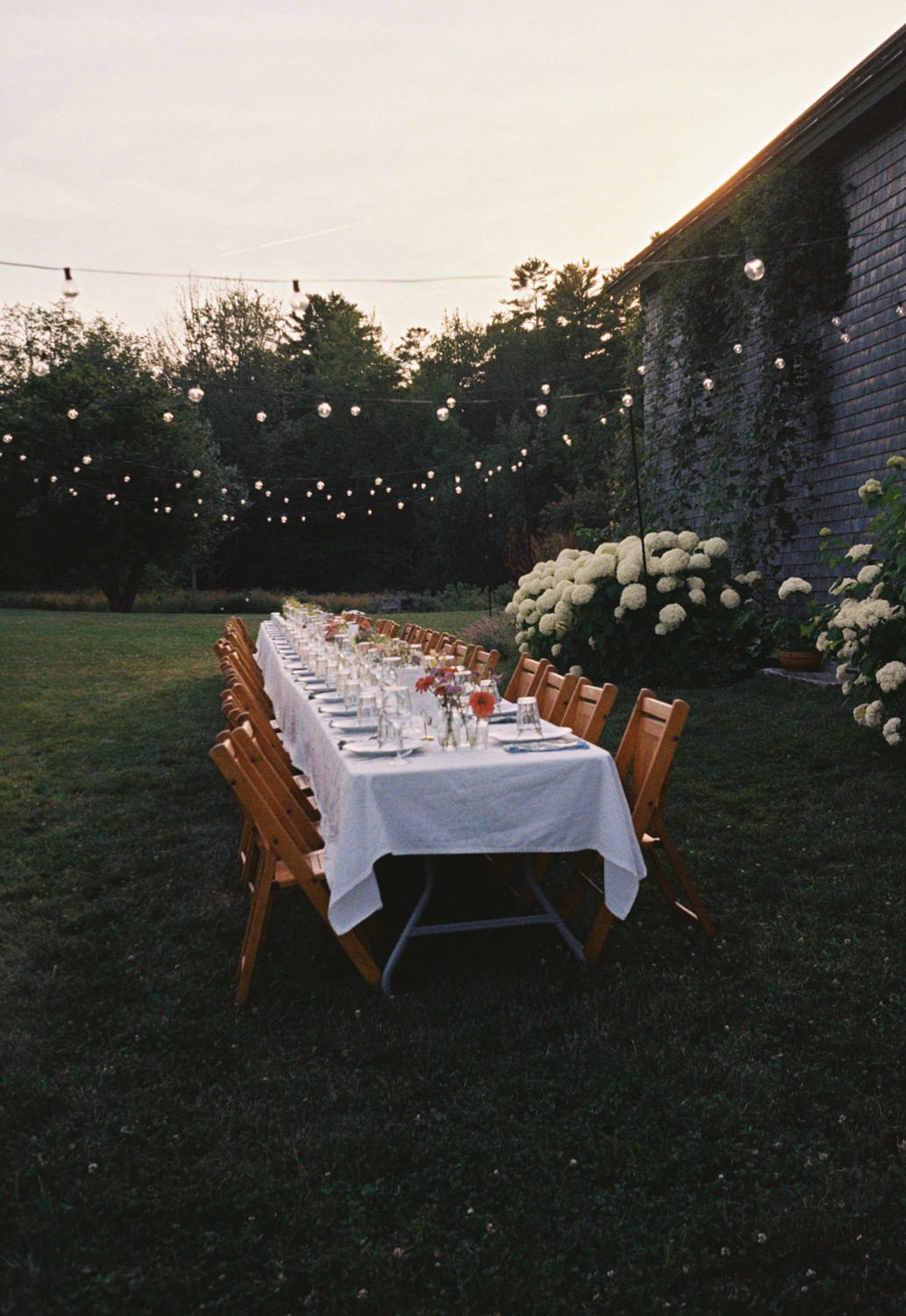 A dinner at Wanderwood Farm