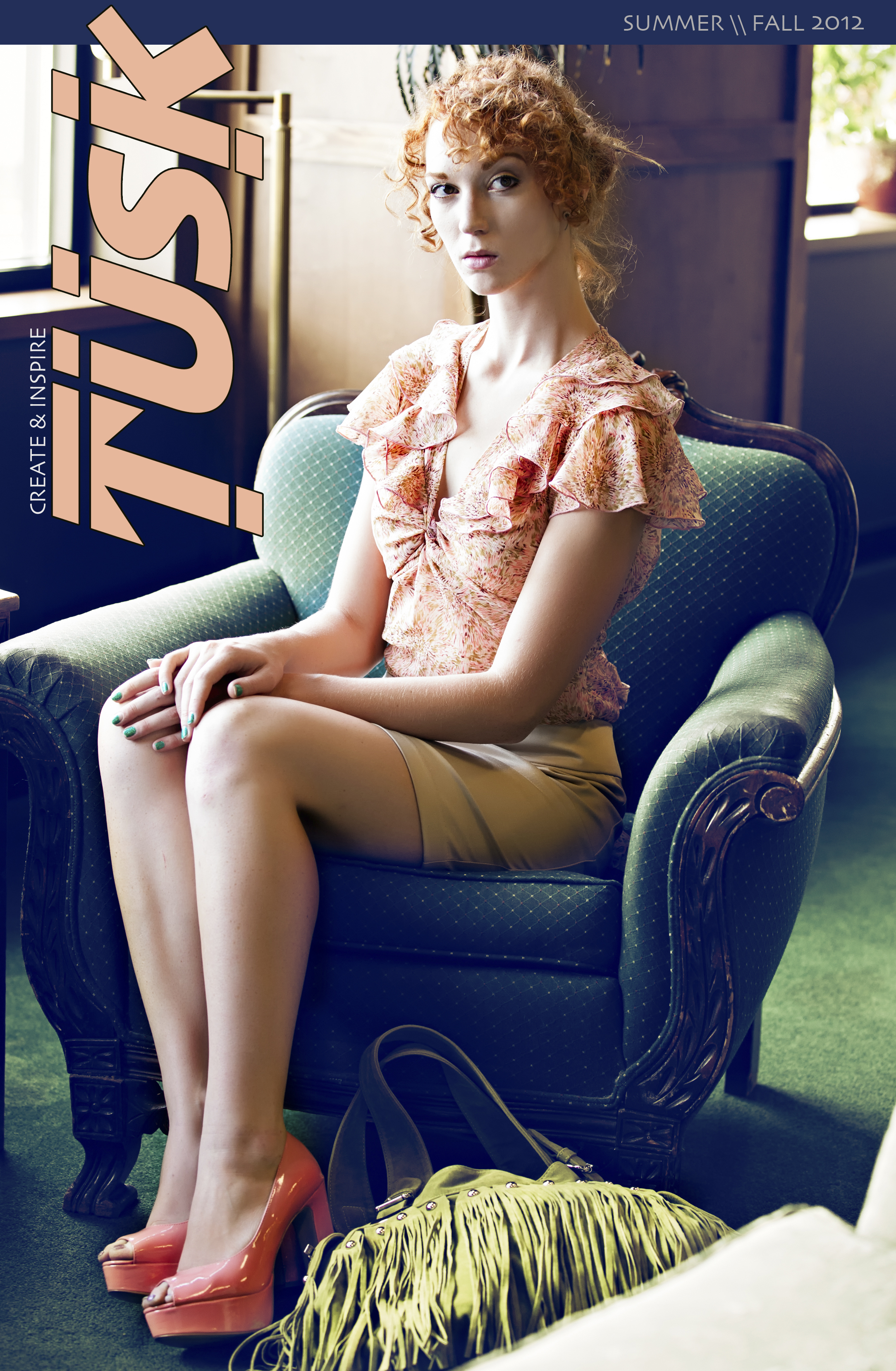 TUSK Summer\\Fall 2013, cover photograph by Vidhi Thakur Click on image to view full issue TUSK Magazine, Creative Director, Denise Faddis I created, designed, built, and distributed TUSK Magazine for 3 years. I managed contributions and personally worked on the branding, graphic design, publishing, project management, photography, and interviews. TUSK featured local artist and their incredible work alongside interviews and photo features. 
