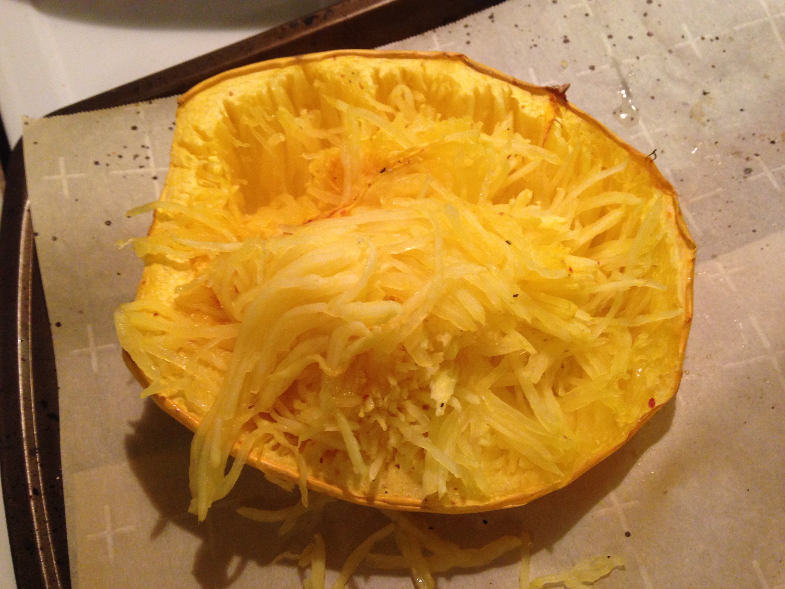 Baked Spaghetti Squash 
