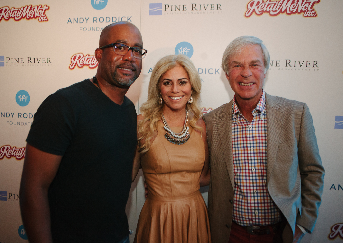  Darius Rucker, Julie and Ben Crenshaw 