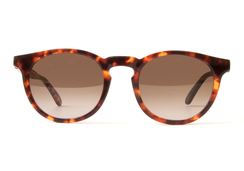 OLDMAN TORTOISE GRADIENT BROWN LENSES 
