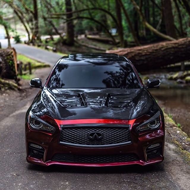 Thanks @loo_q50s for the nice pics of this Dramaspeed stingray hood for the Q50s #dramaspeed @official_dramaspeed #infiniti #infinitiq50s #vqfamily #nissan @infiniti #q50 #carbonfiber #fiberglass #madeinamerica #onestopshop #instock #carlifestyle #ca