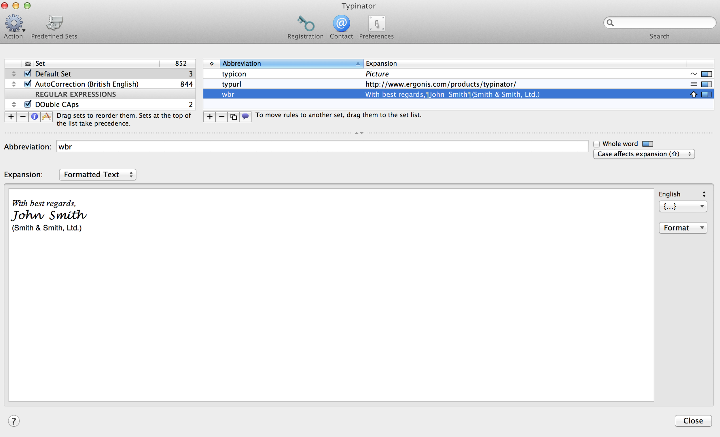The Main Interface