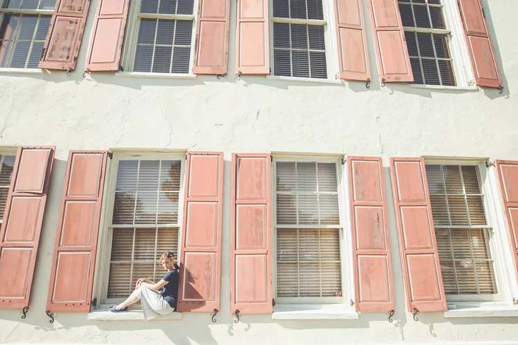 Golden Charleston | Rainbow Row