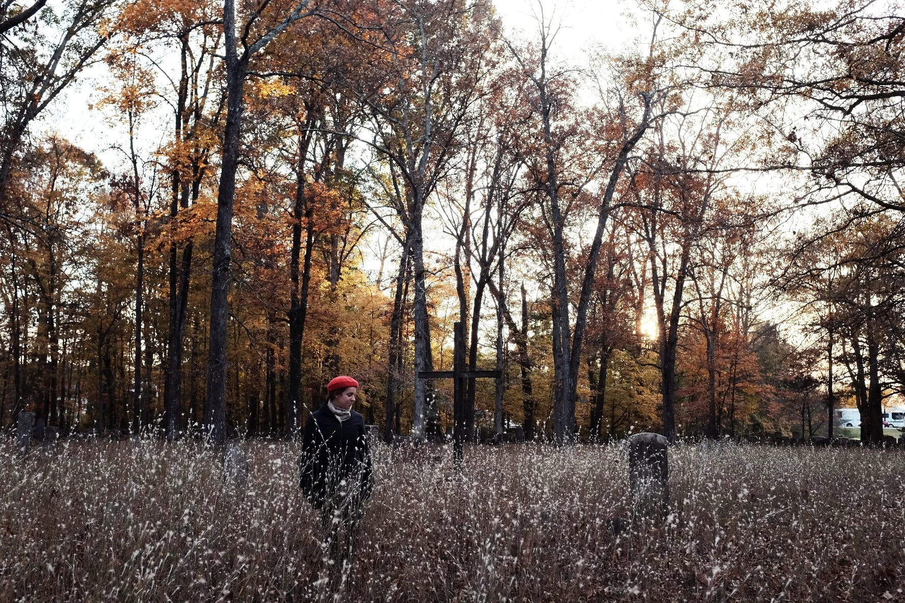  Autumn Ramble in a Graveyard