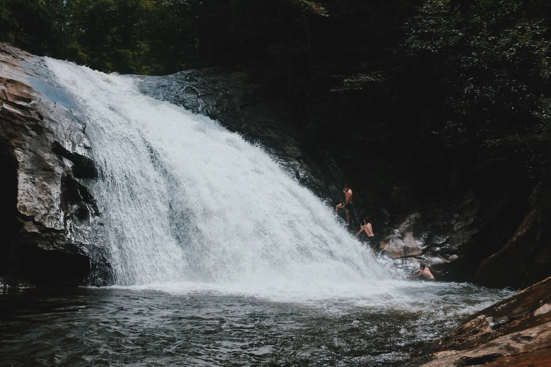 The Unexpected Light at Harpers Creek Falls