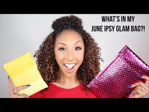 What's In My June Ipsy Glam Bag!? | BiancaReneeToday