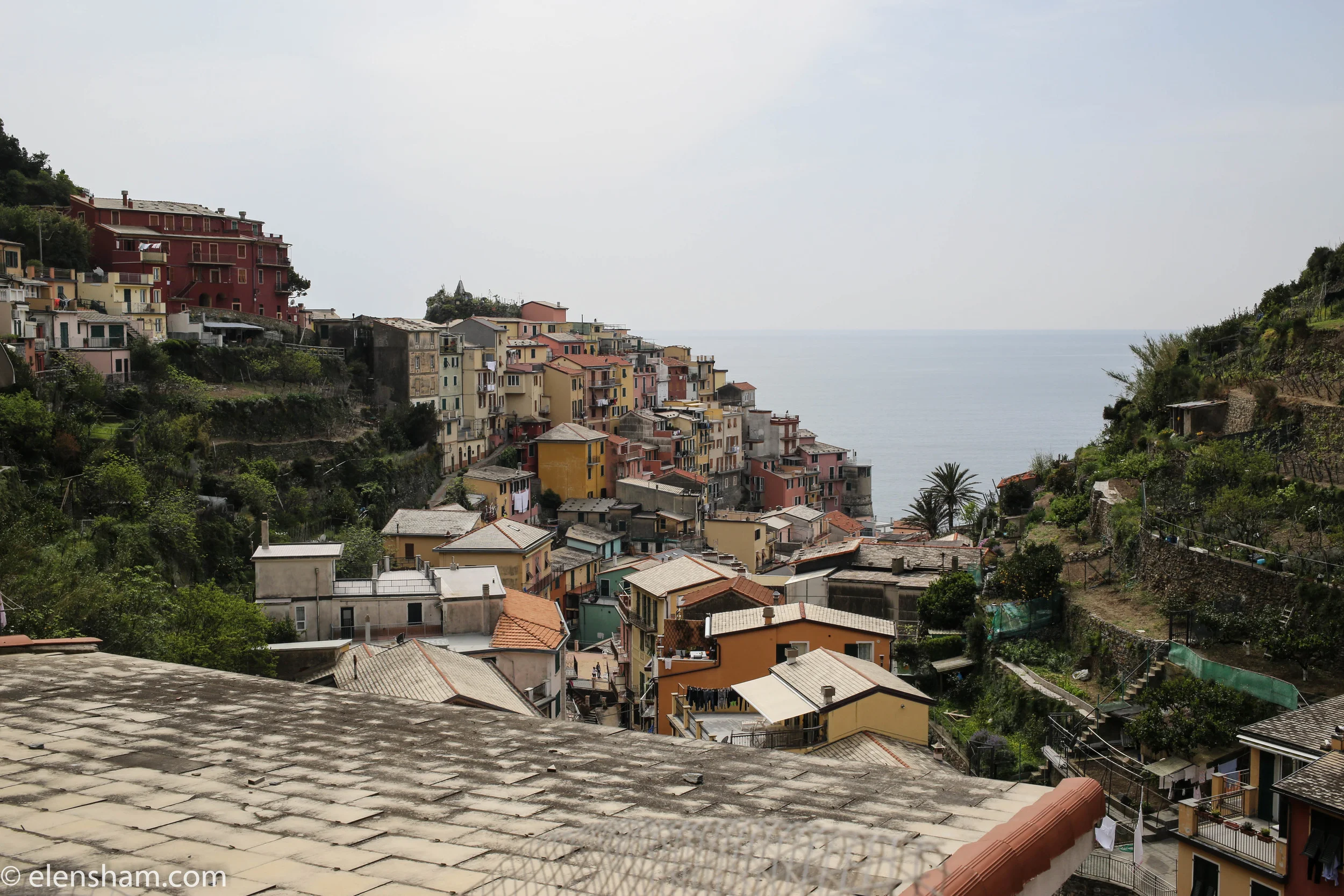 Approaching Manarola
