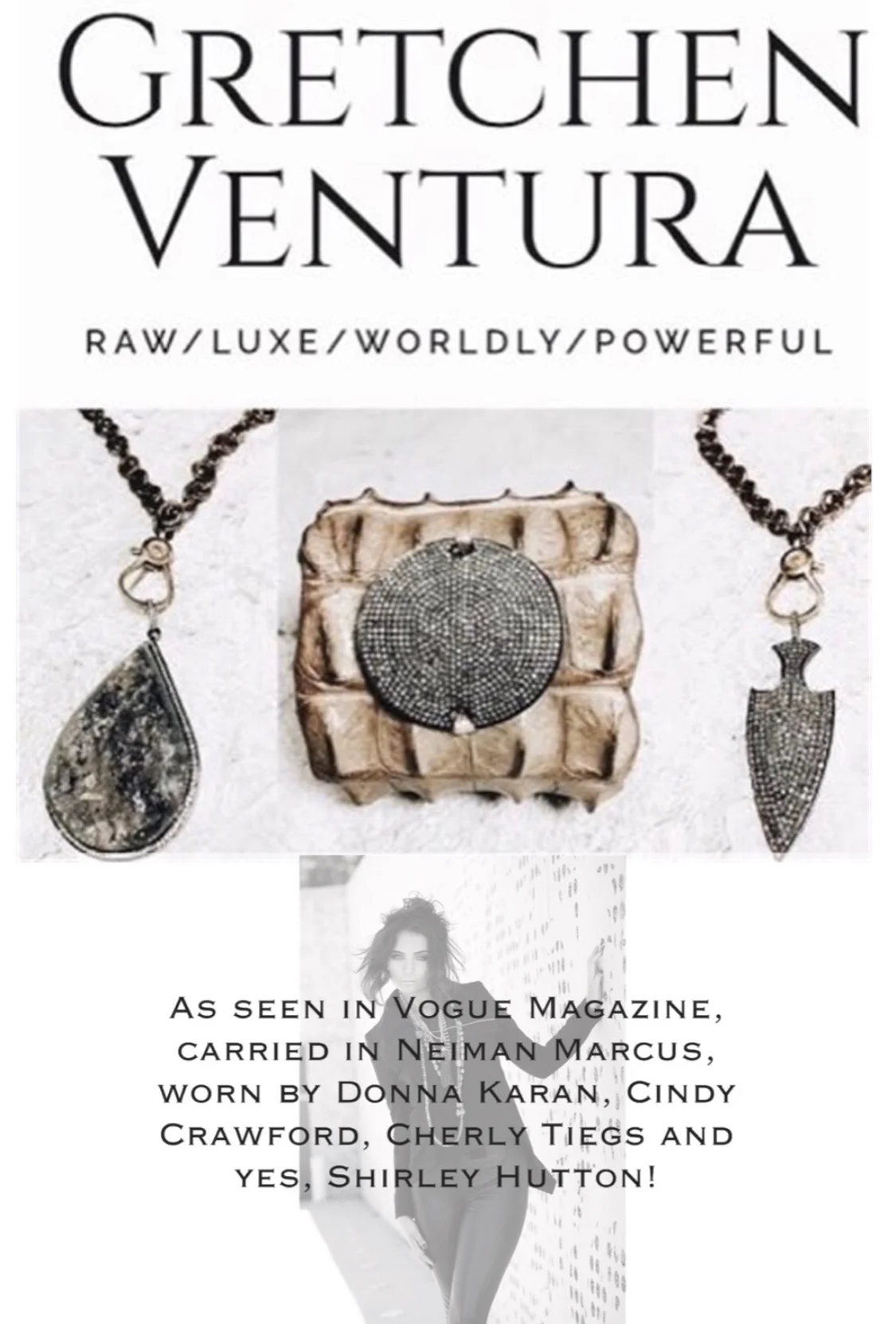 Gretchen Ventura Personal Appearance and Trunk Show