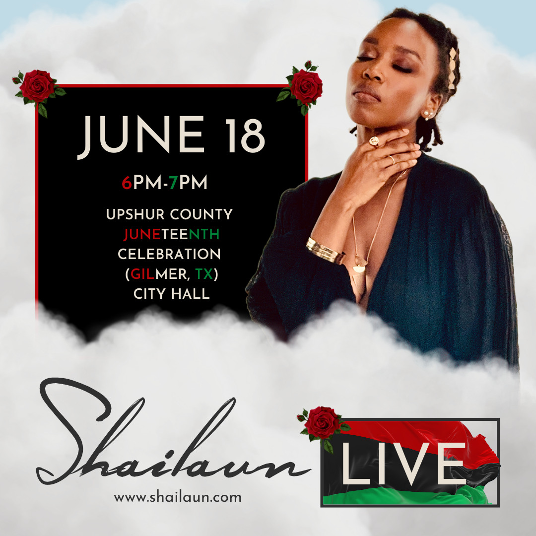 Shailaun Live at Upshur County Juneteenth Celebration