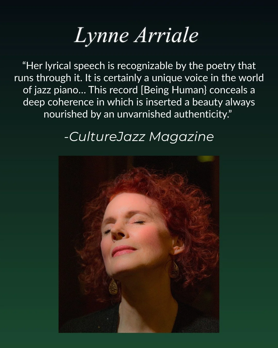 Many thanks to CultureJazz Magazine!

If you'd like to be notified about news and my upcoming performances, please click the link in my bio.

#jazzpiano #womeninjazz #challengeinternational #modernjazz #contemporarymusic