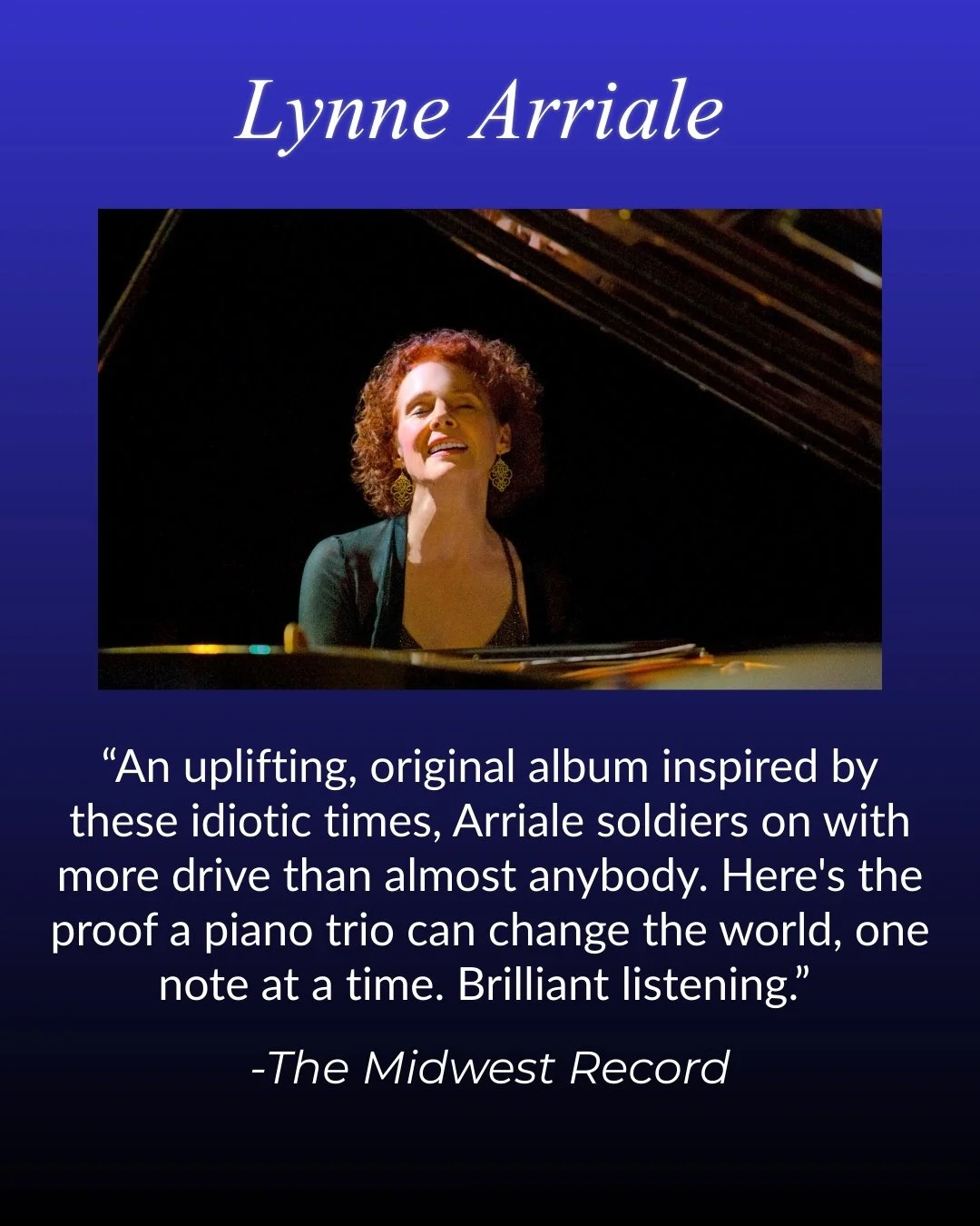 Thank you to The Midwest Record! If you'd like to be notified about news and my upcoming performances, please click the link in my bio.
#jazzpiano #womeninjazz #challengeinternational #modernjazz #contemporarymusic