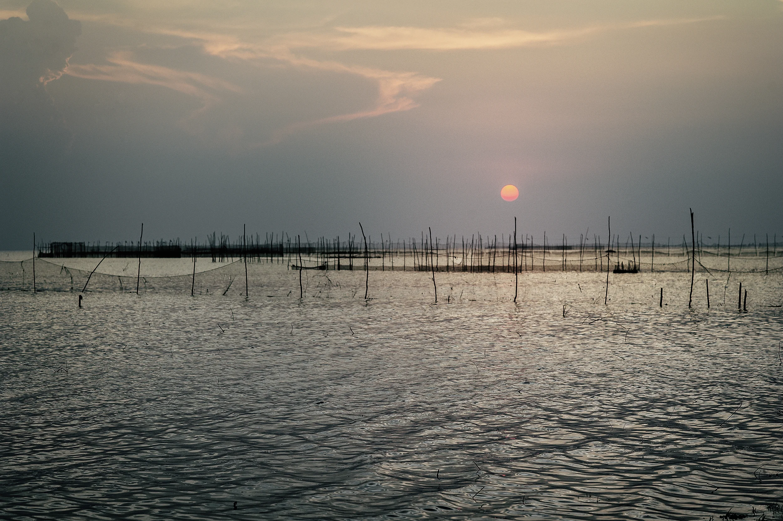 090316 Dusk, Tonle Sap Lake Kompong Phluk, Caombodia_flat .jpg