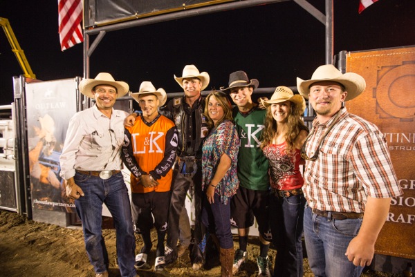 From left to right: Eric Ladd, Frank Newsom, champion Nathan Schaper, Carrie Mechura, Nevada Miller, Katie Morrison & Ryan Kulesza.