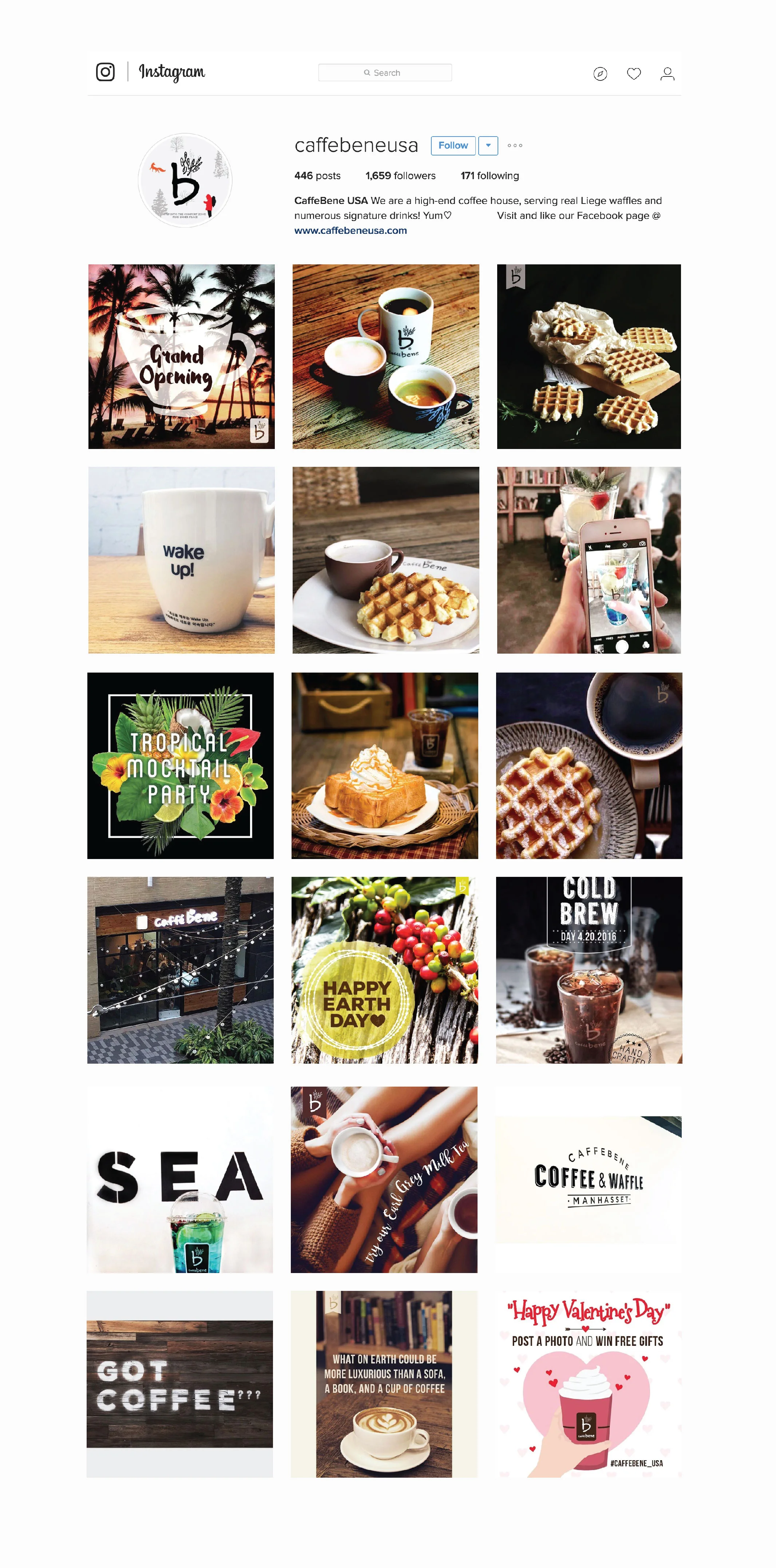  Caffe Bene is a coffee franchising company  Designs for company’s Social Media, store graphics, and marketing collaterals 