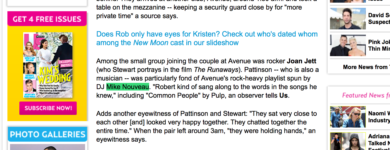 US Weekly Magazine