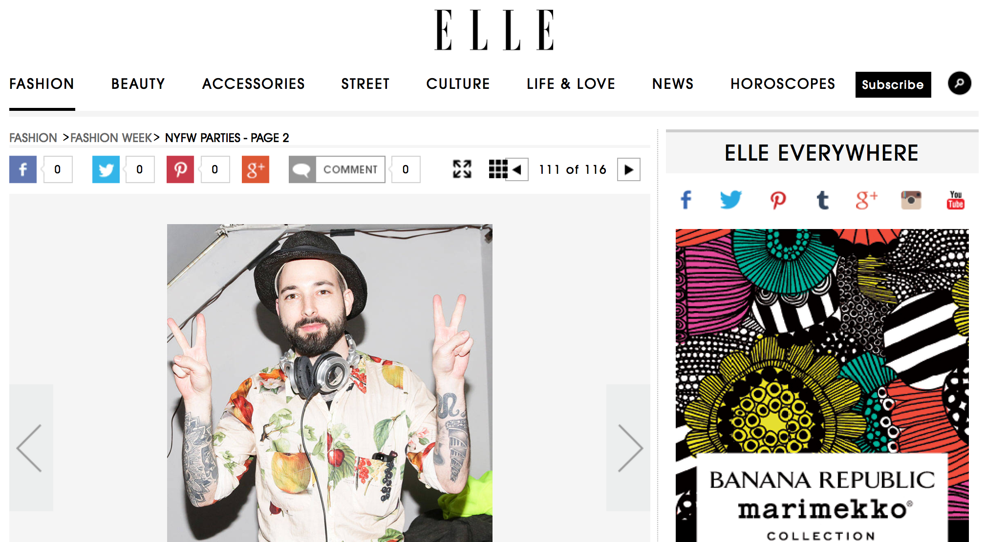 Elle Magazine