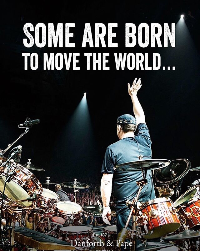 RIP Neil Peart
You certainly did. 
Feeling great sadness and gratitude. 
Love to his family, RUSH and the enormous RUSH fam. ❤️