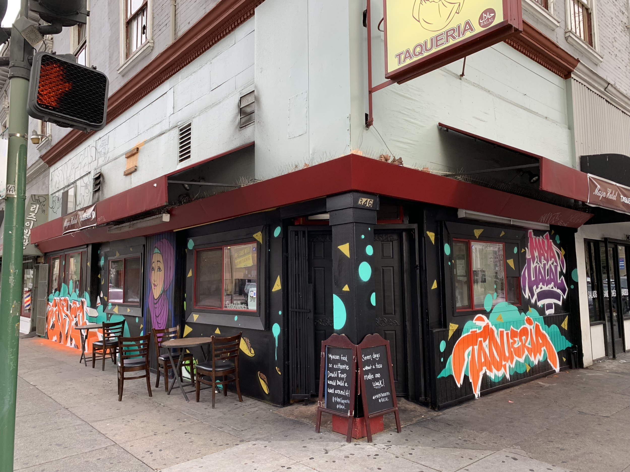 Maya Halal Taqueria, Oakland CA