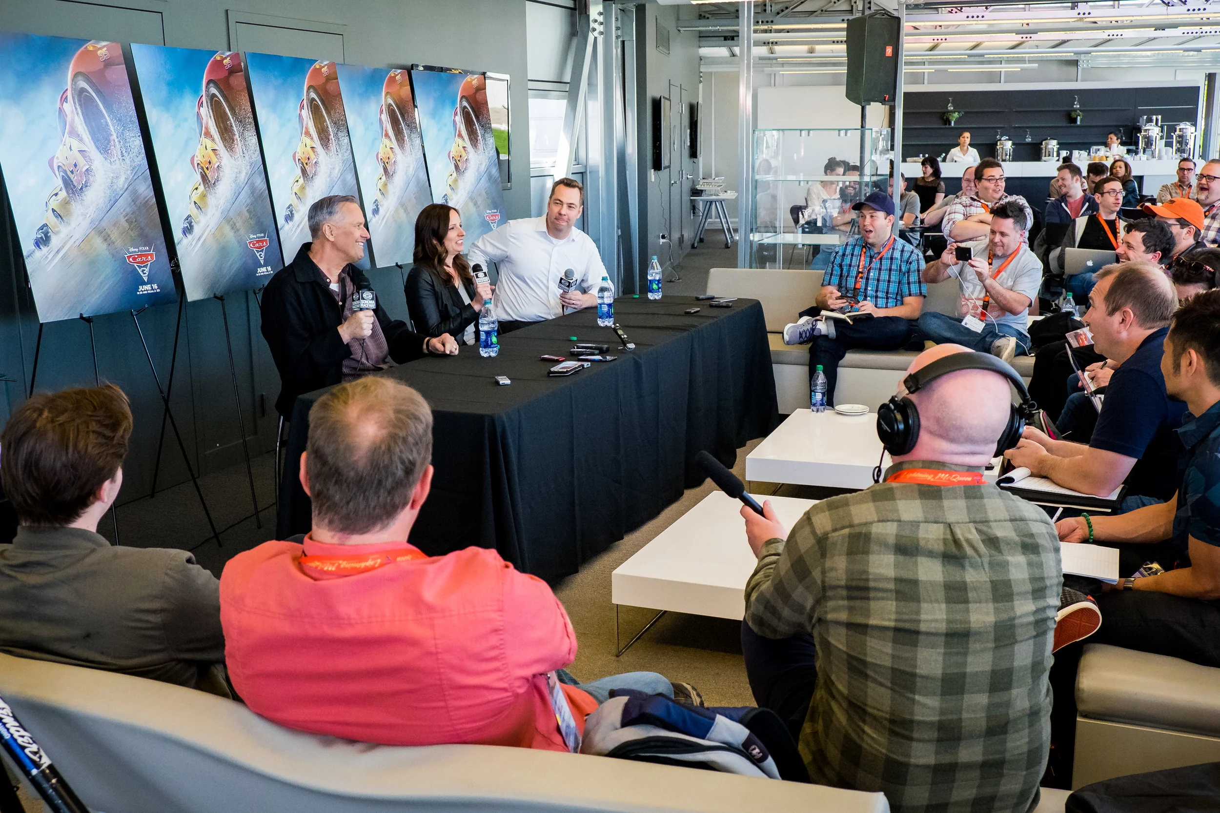 140: First look under the hood of 'Cars 3' with director Brian Fee, producer Kevin Reher and co-producer Andrea Warren