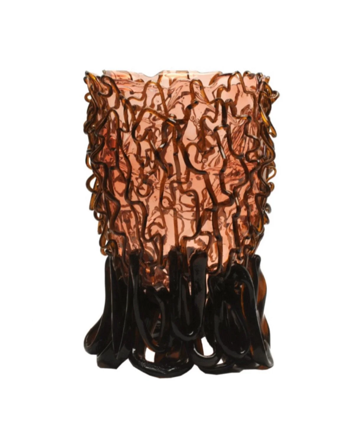 FISH DESIGN Medusa vase by gaetano pesce - Nude/ Coffee