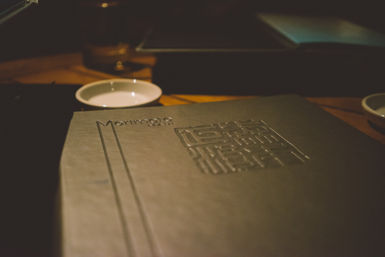 Menu, full of many good things.