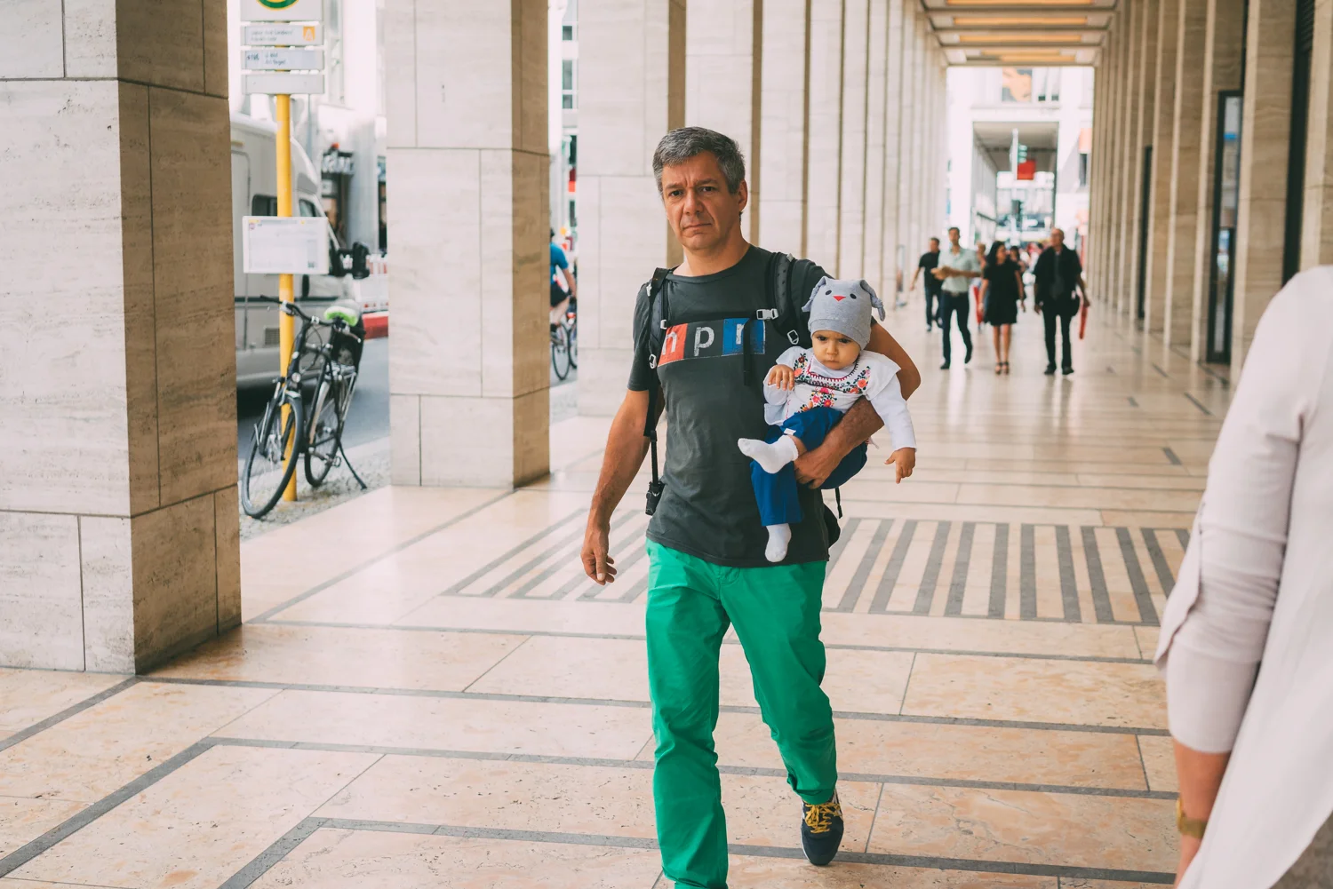 The pissed off Berlin Baby