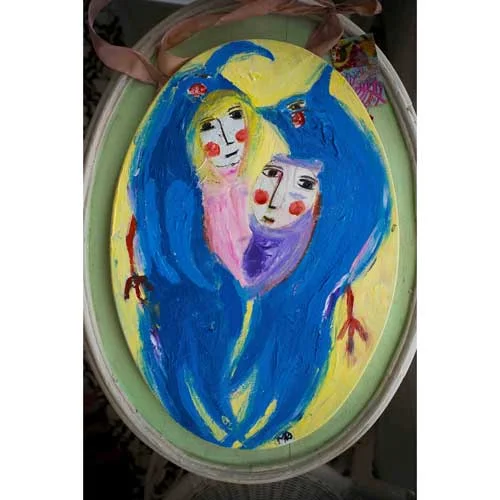 Lovers disguised as birds