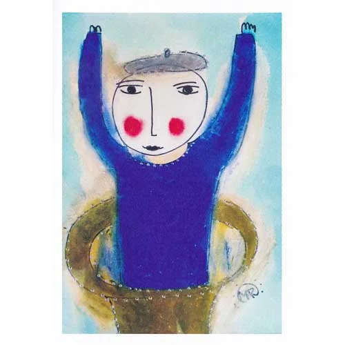 Pascal in green top hat