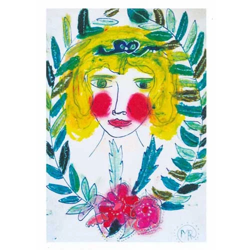 Surrounded by olive leaves