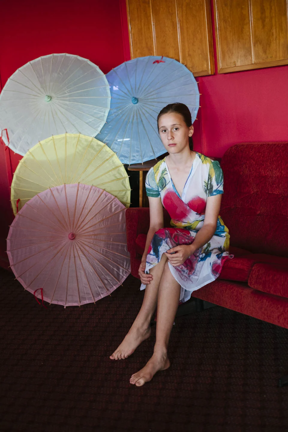 Wrap dress - Surrounded by Olive Leaves