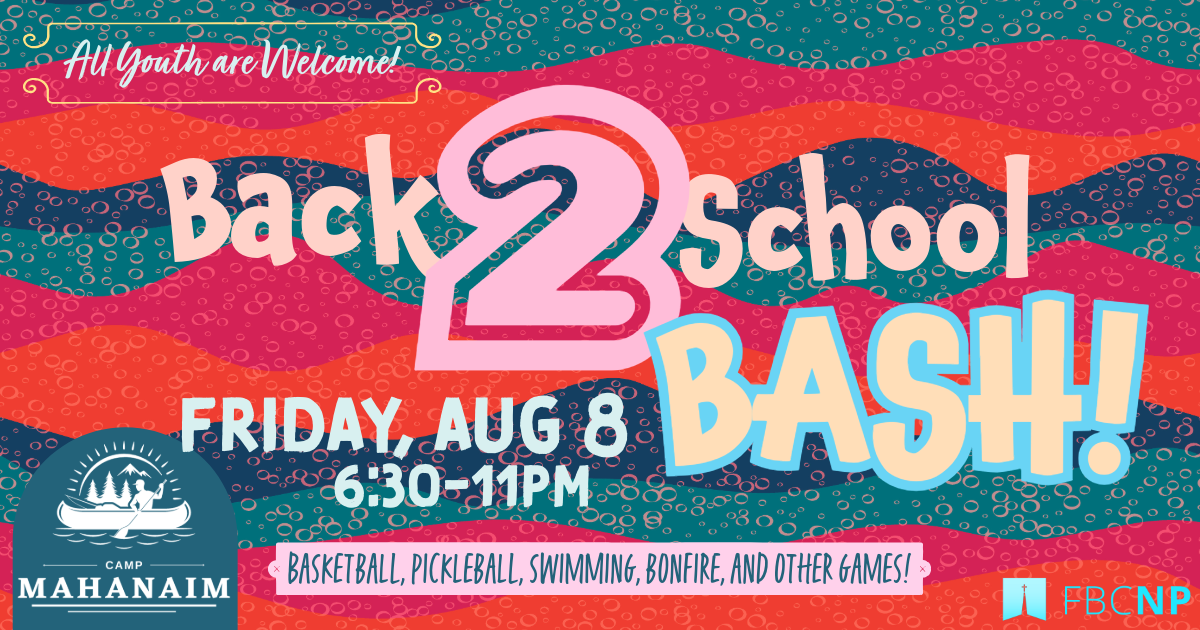 Back-2-School Bash! (Youth)